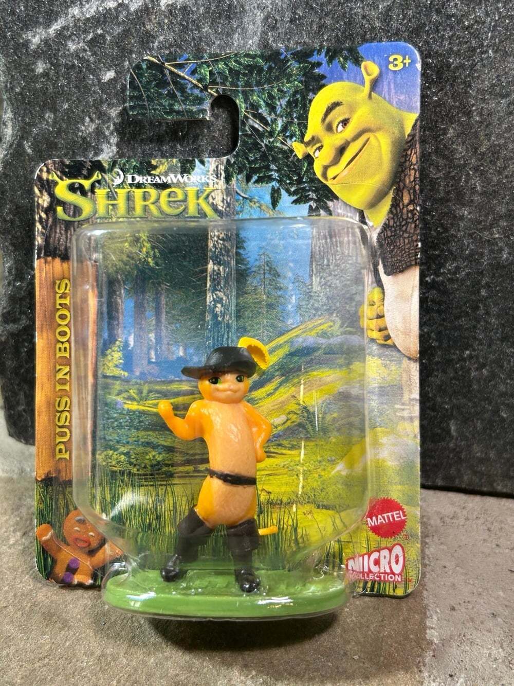 Puss In Boots Cake Topper Shrek DreamWorks Mattel Micro Collection Figure